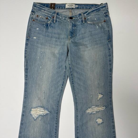 Y2K Vintage Abercrombie & Fitch Emma Low Rise Bootcut Jean NWT - Picture 3 of 7